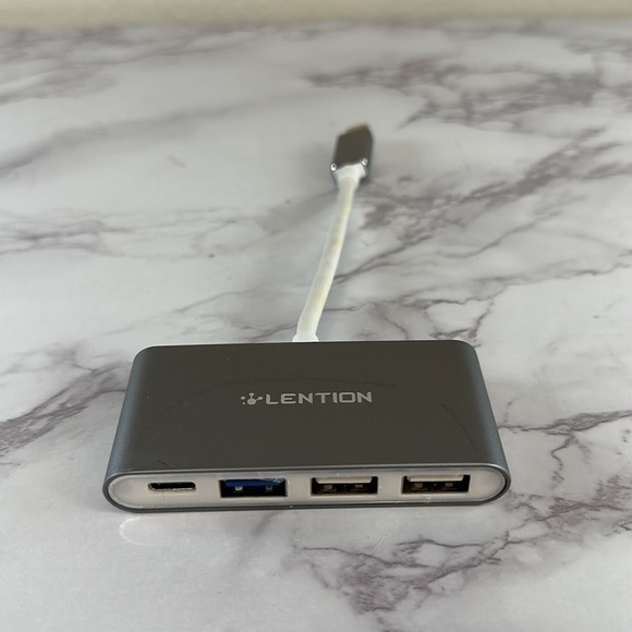 Lention USB-C Multi Port-adapter Hub - Picture 2 of 3
